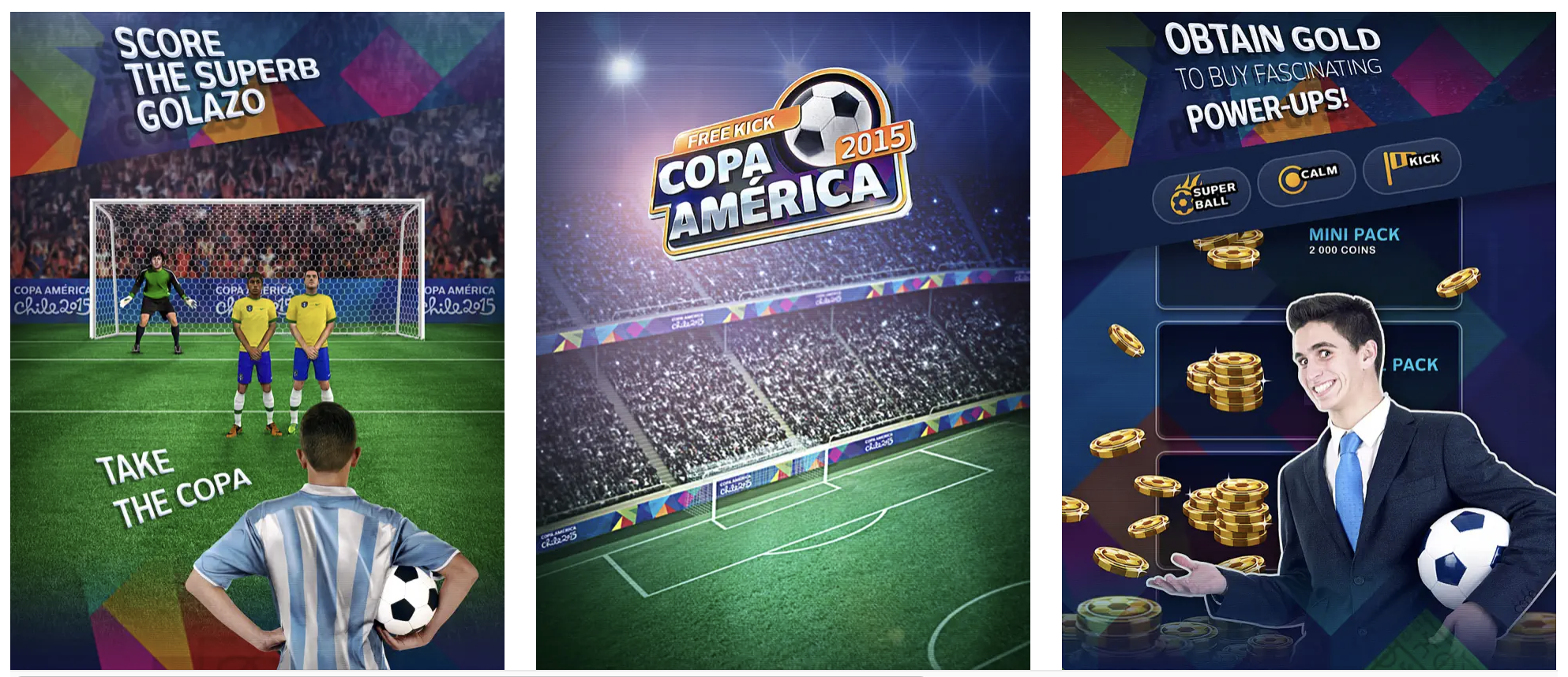 Free kick challenge - Copa America 2015 edition Description